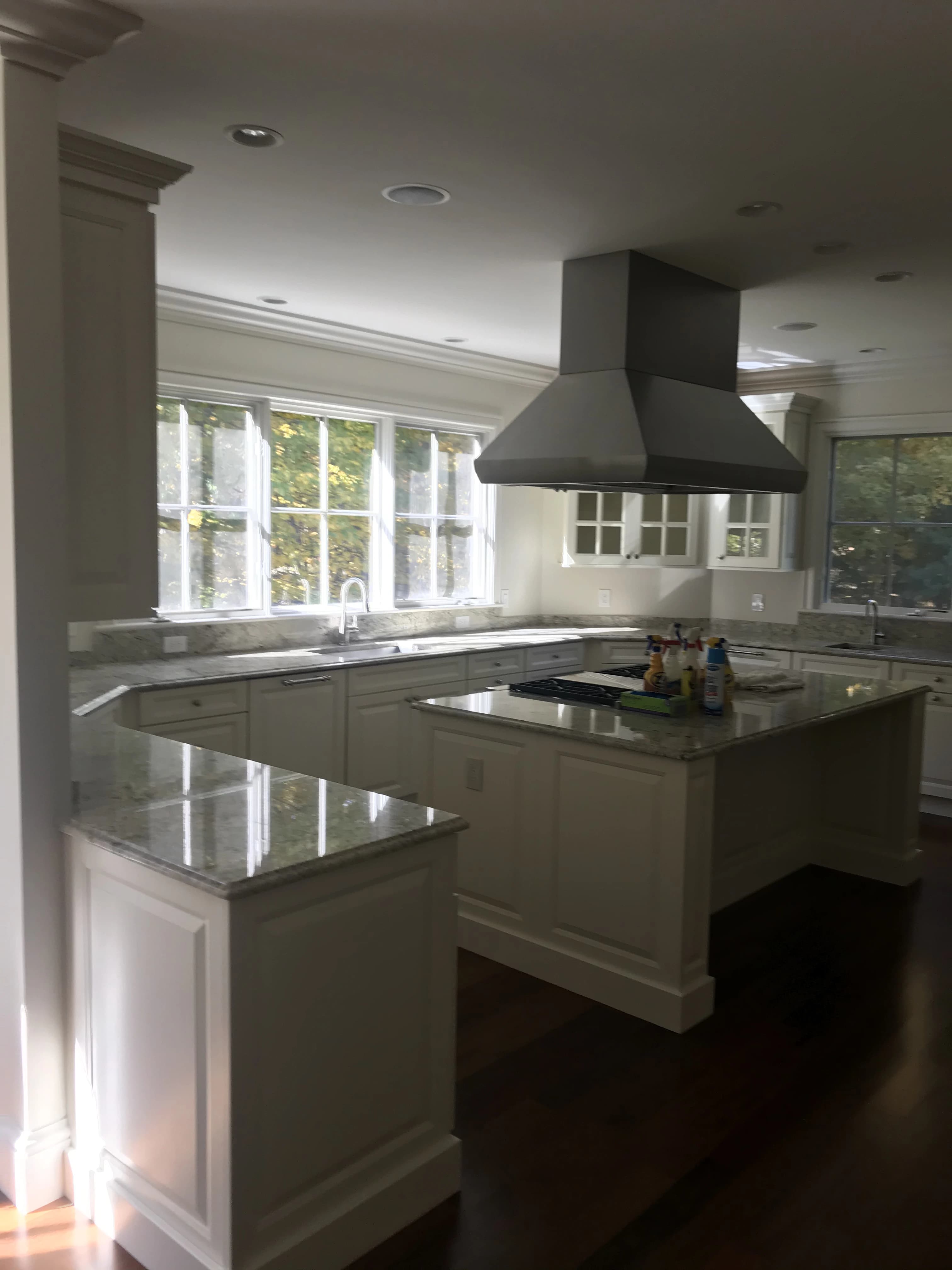 Deck staining project - Professional painting in Massachusetts